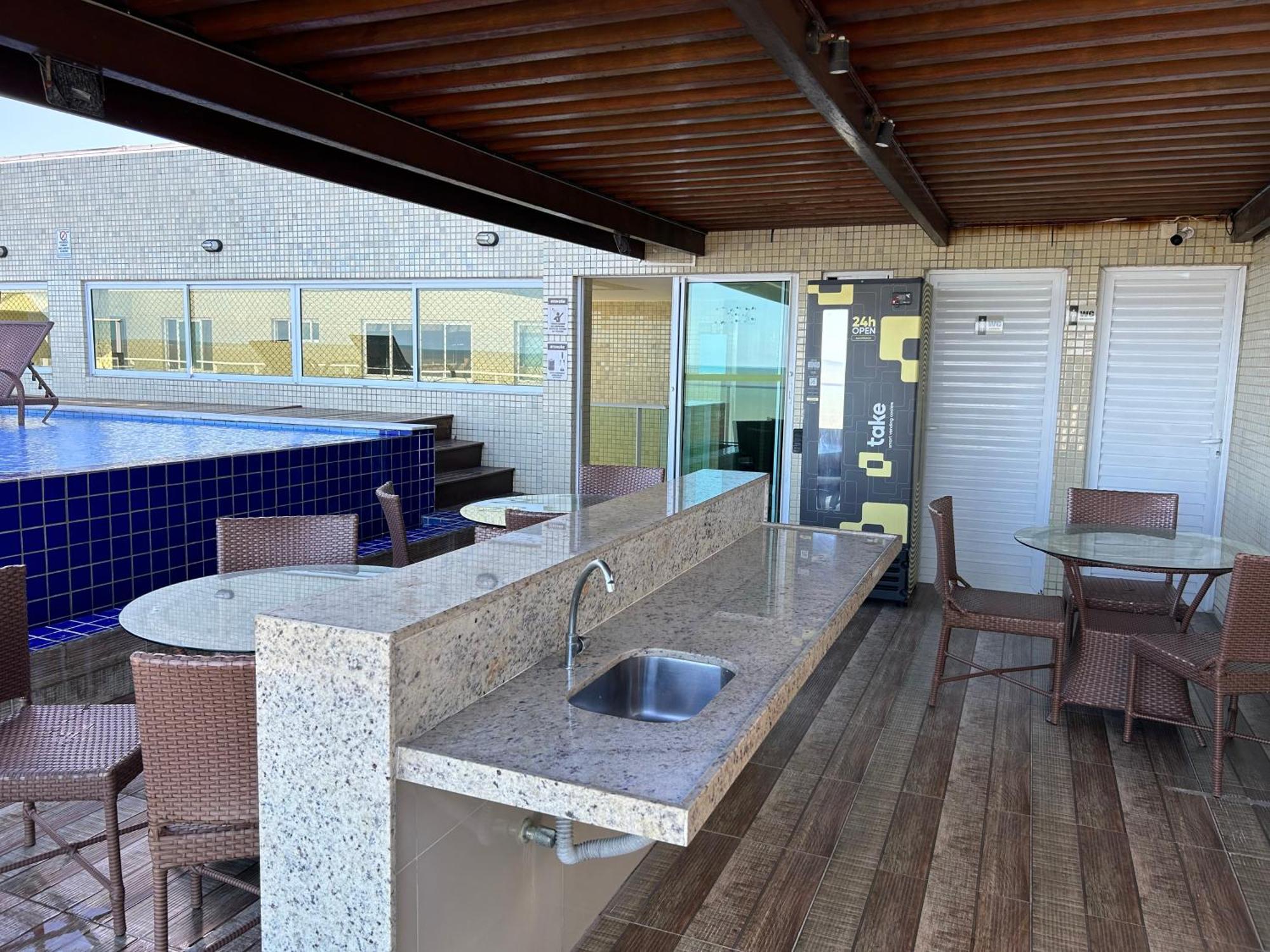 Appartamento Flat Beira Mar De Intermares Cabedelo Esterno foto
